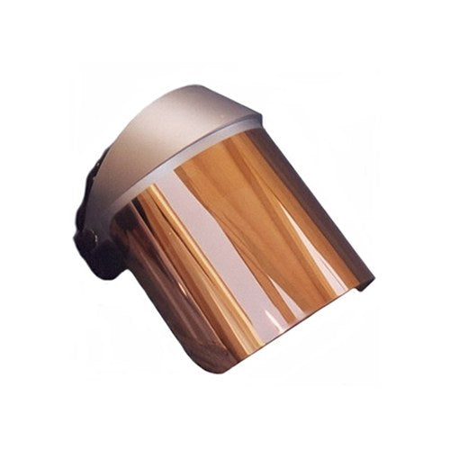 Heat-Reflective Gold Face Shield with Headgear – AME 1030-HFS