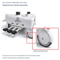 Hydraulic Embalming Table Replacement Wheel Assembly