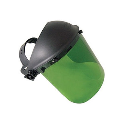 Standard Crematory Face Shield, Clear or Green | American Mortuary Equipment