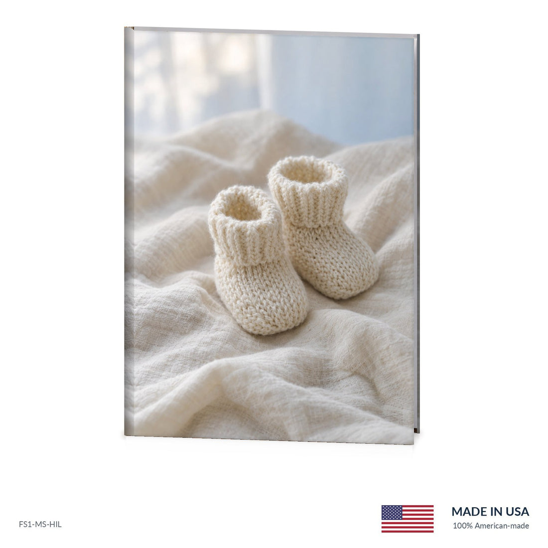 Baby Booties Funeral Register Book