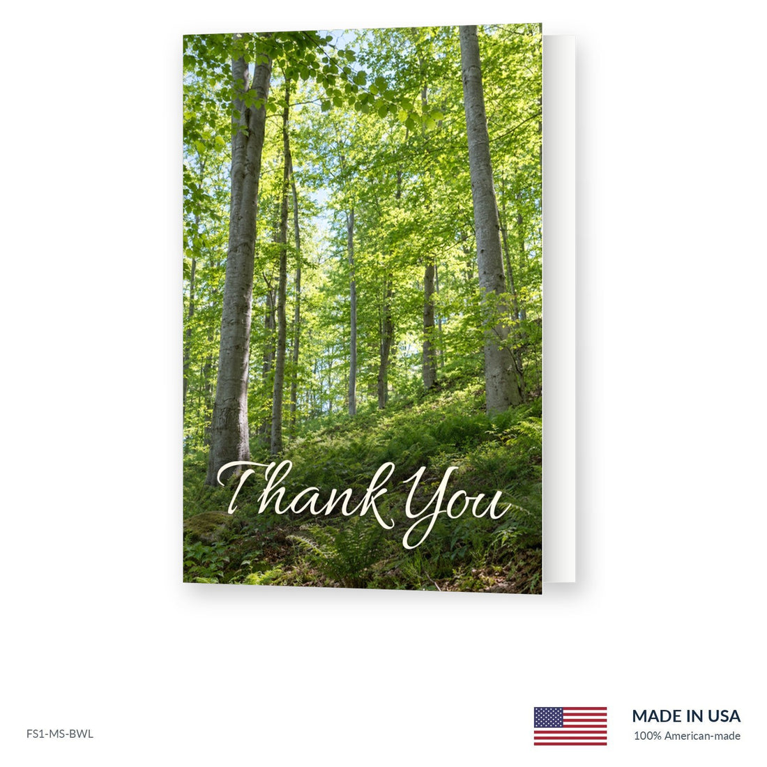 Beech Grove Funeral Acknowledgment Cards
