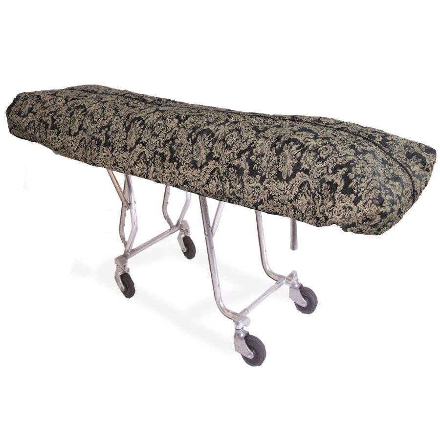 Black Gold Paisley Cot Pouch - Standard