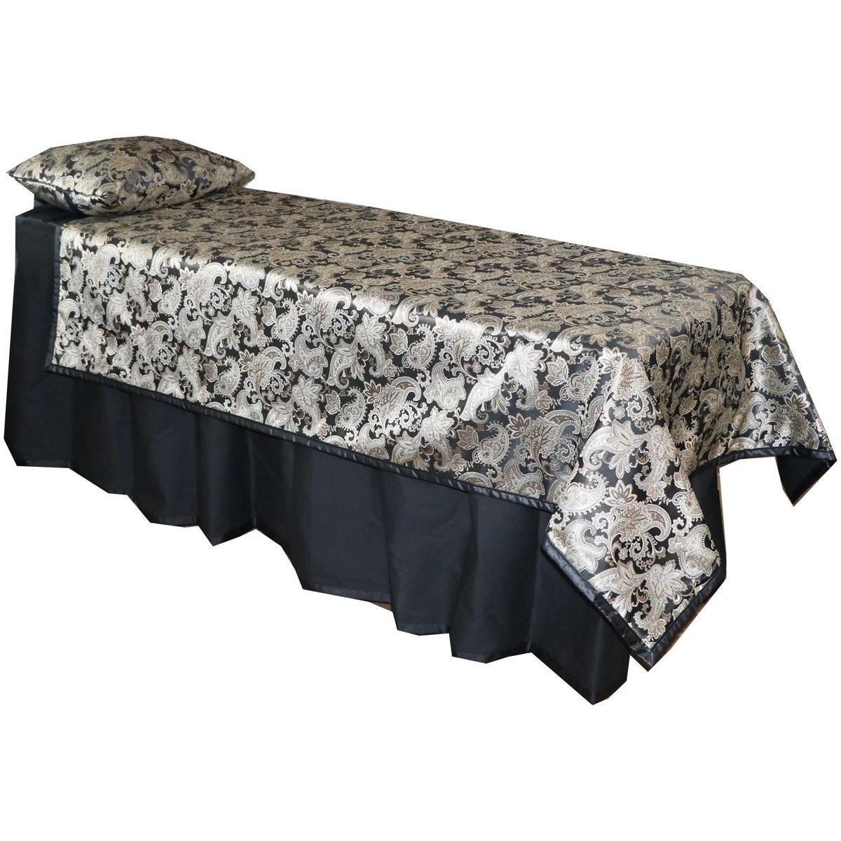 Black Floral Viewing Set - Standard, Black