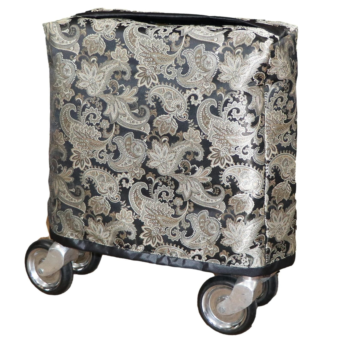 Black Floral HD Church Truck Cover
