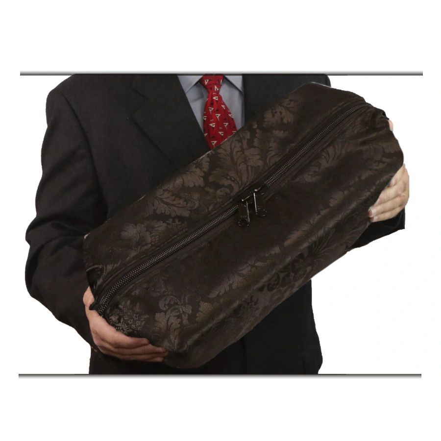 Black Damask Infant Removal Case - Standard