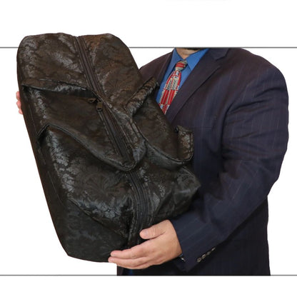 Black Damask Infant Removal Case - Plus