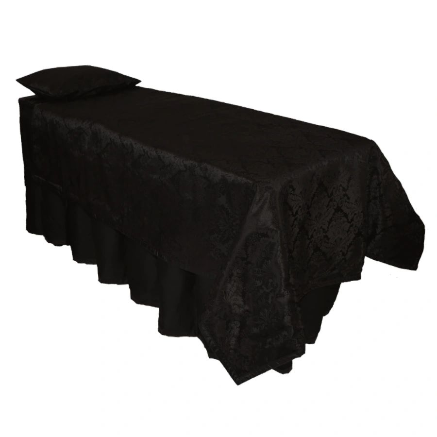 Black Damask Viewing Set - Standard, Black
