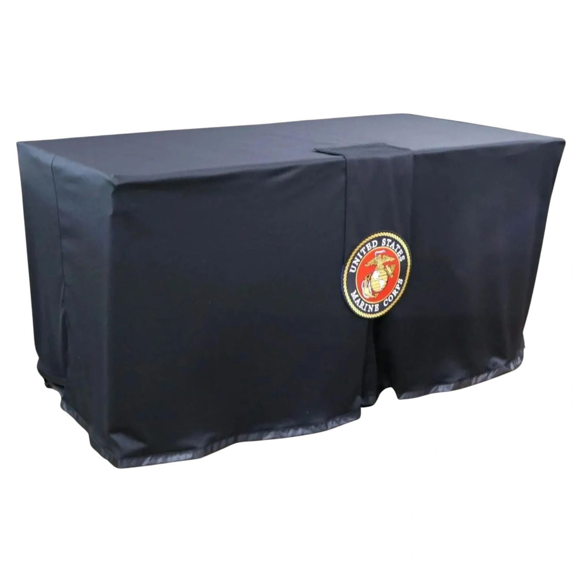 Black Military Tribute Table Cover
