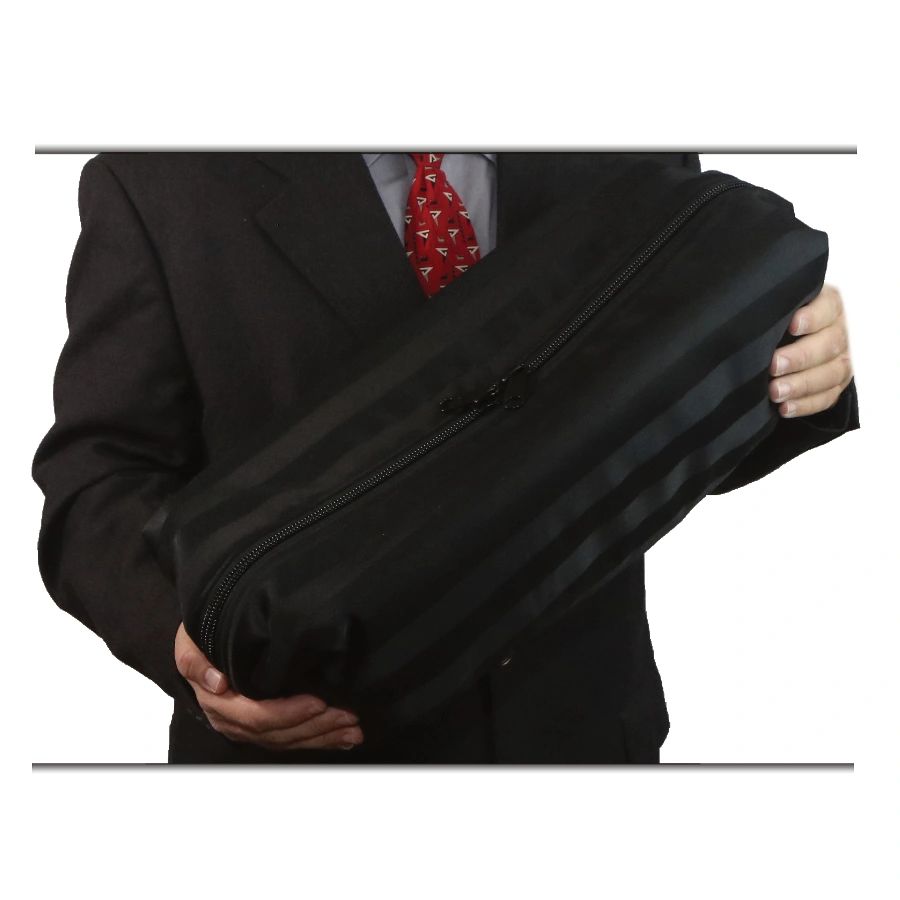 Black Satin Stripe Infant Removal Case - Standard