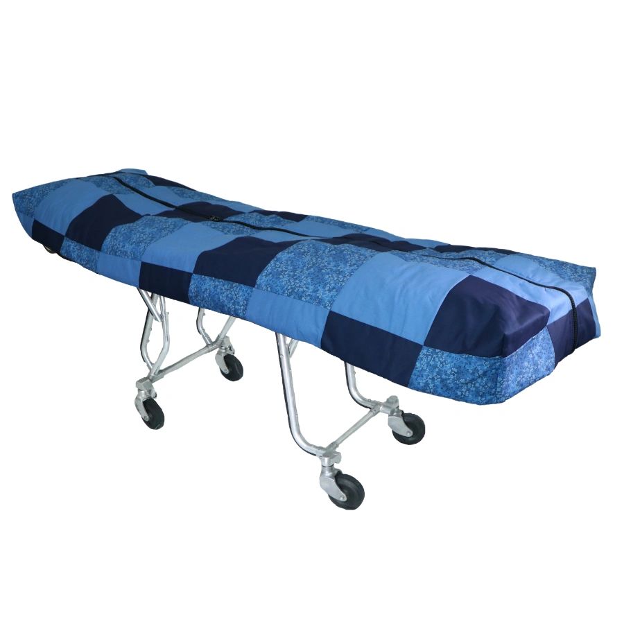 Blue Patchwork Cot Pouch - Standard