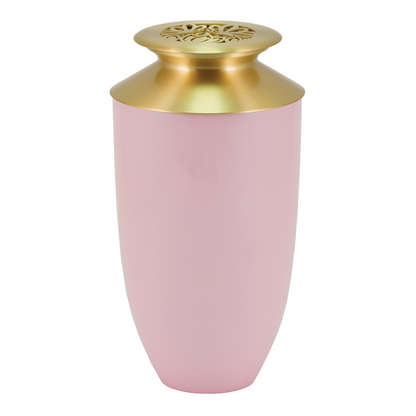Blush Butterfly Scattering Urn, Full size adult scattering urn, 11.4 x 6.2 x 6.2 in