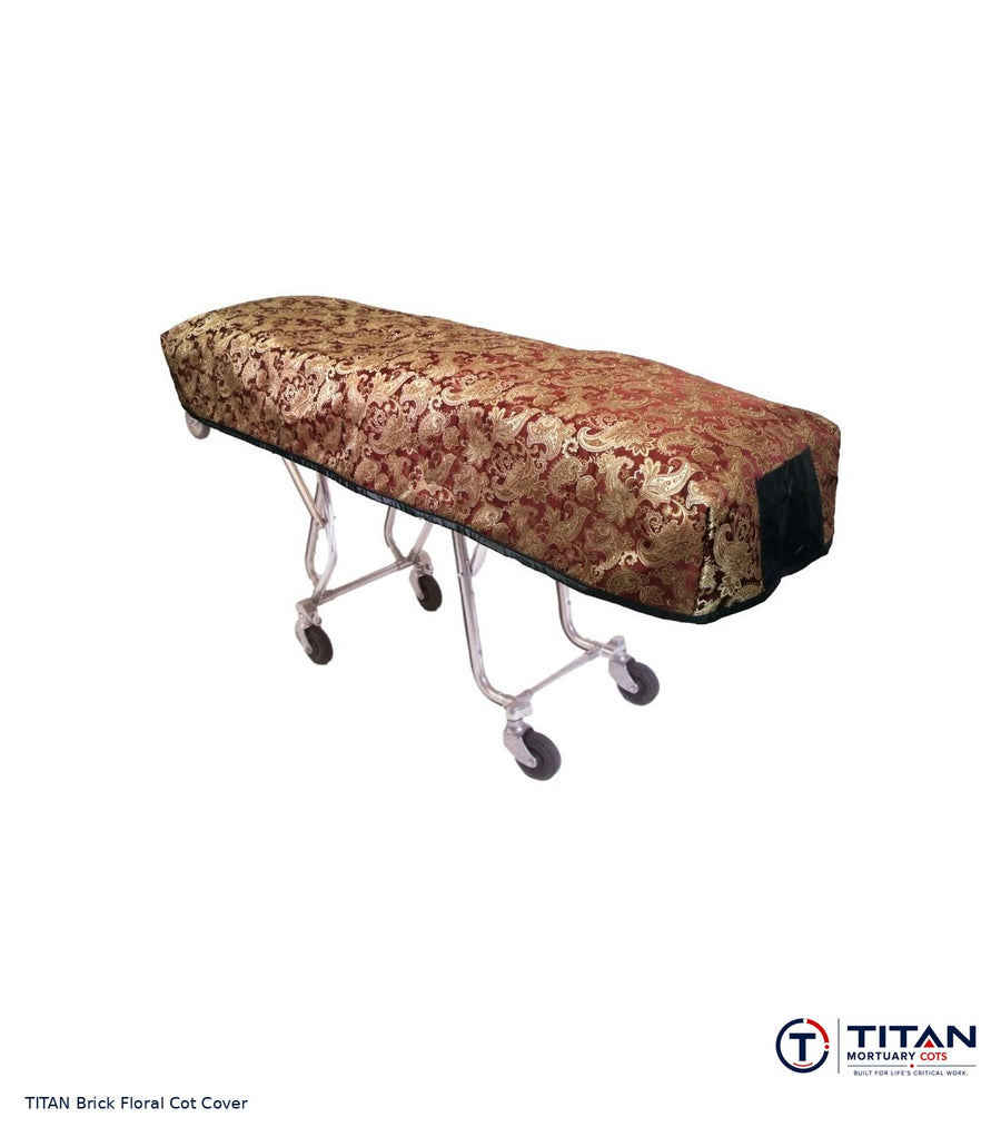 TITAN American Flag Reversible Cot Cover | Brick Floral