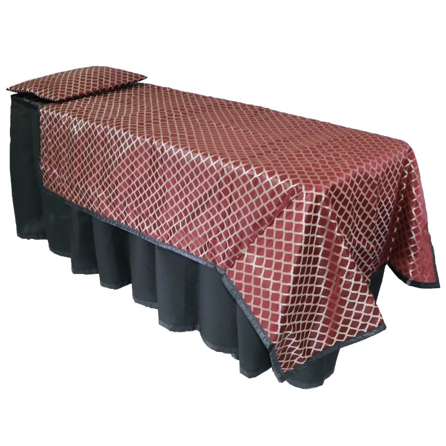 Brick Red Lattice Viewing Set