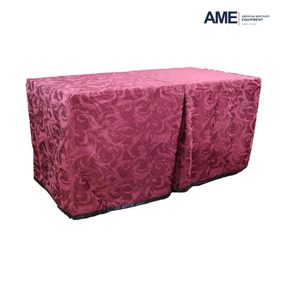 Bristol Burgundy Portable Table Cover – Bristol Burgundy VT Plus Covered