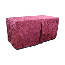 Bristol Burgundy Portable Table Cover – Bristol Burgundy VT Plus Covered