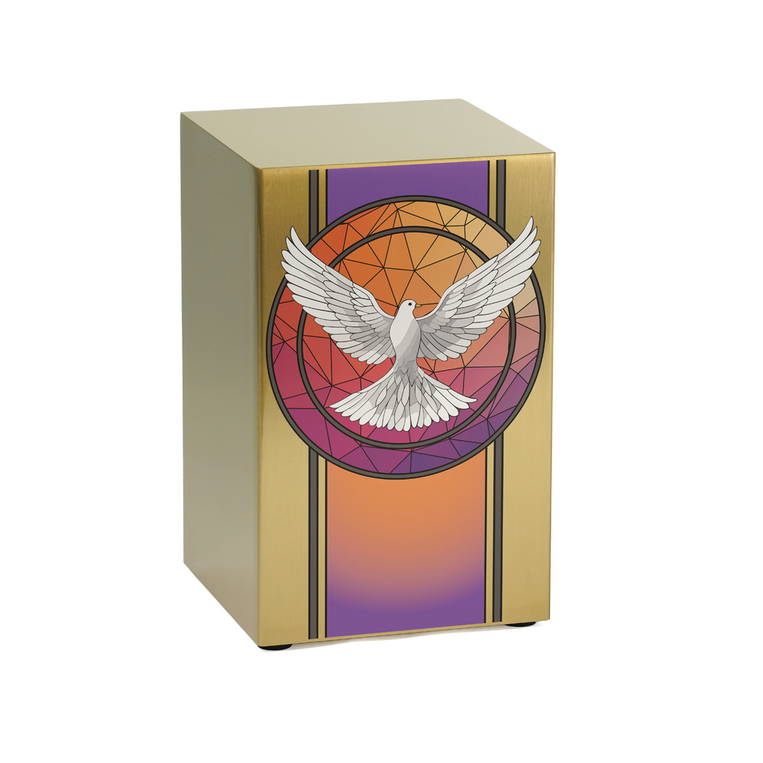 Bronze Box Dove Full Size Cremation Urn