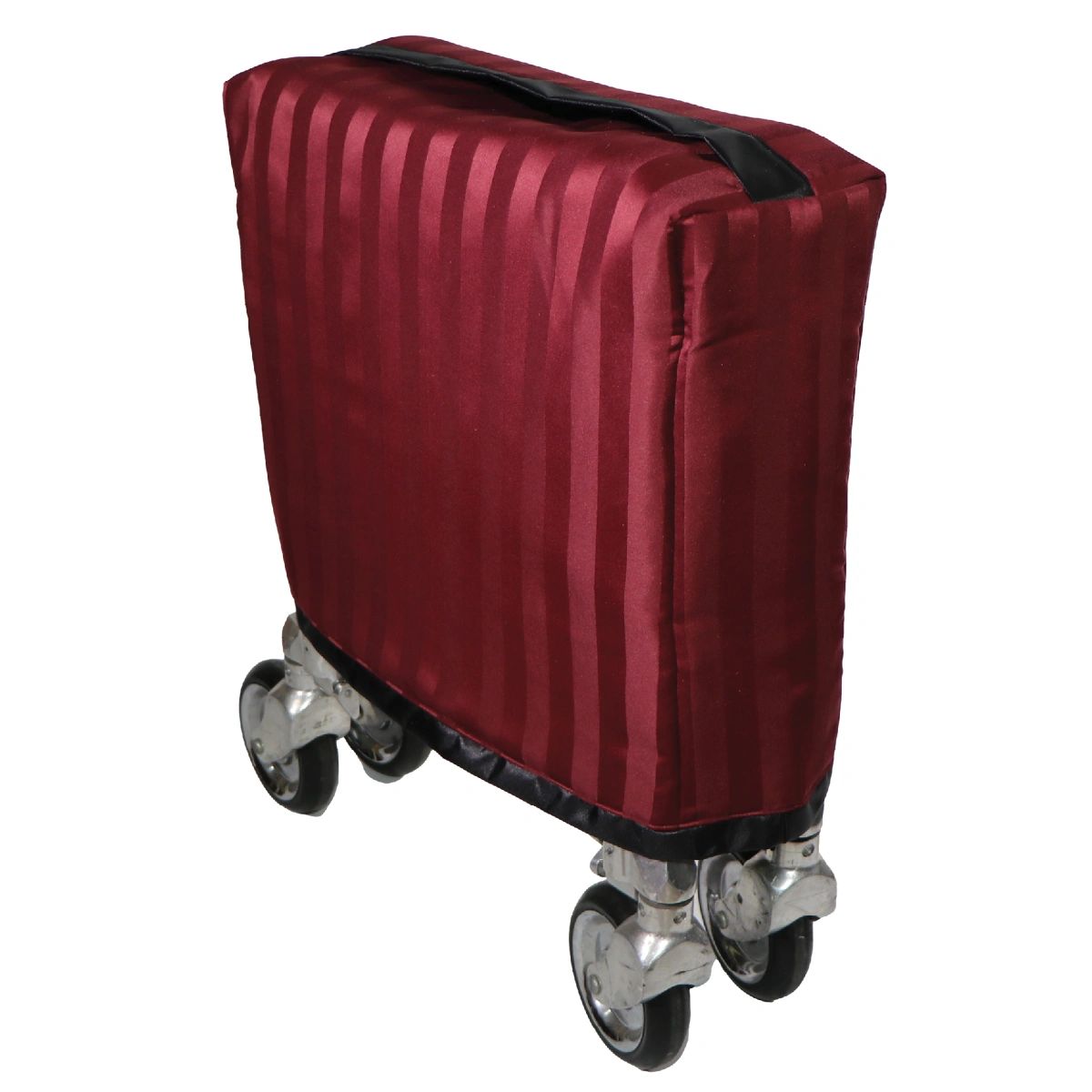 Burgundy Satin Stripe HD Church Truck Cover
