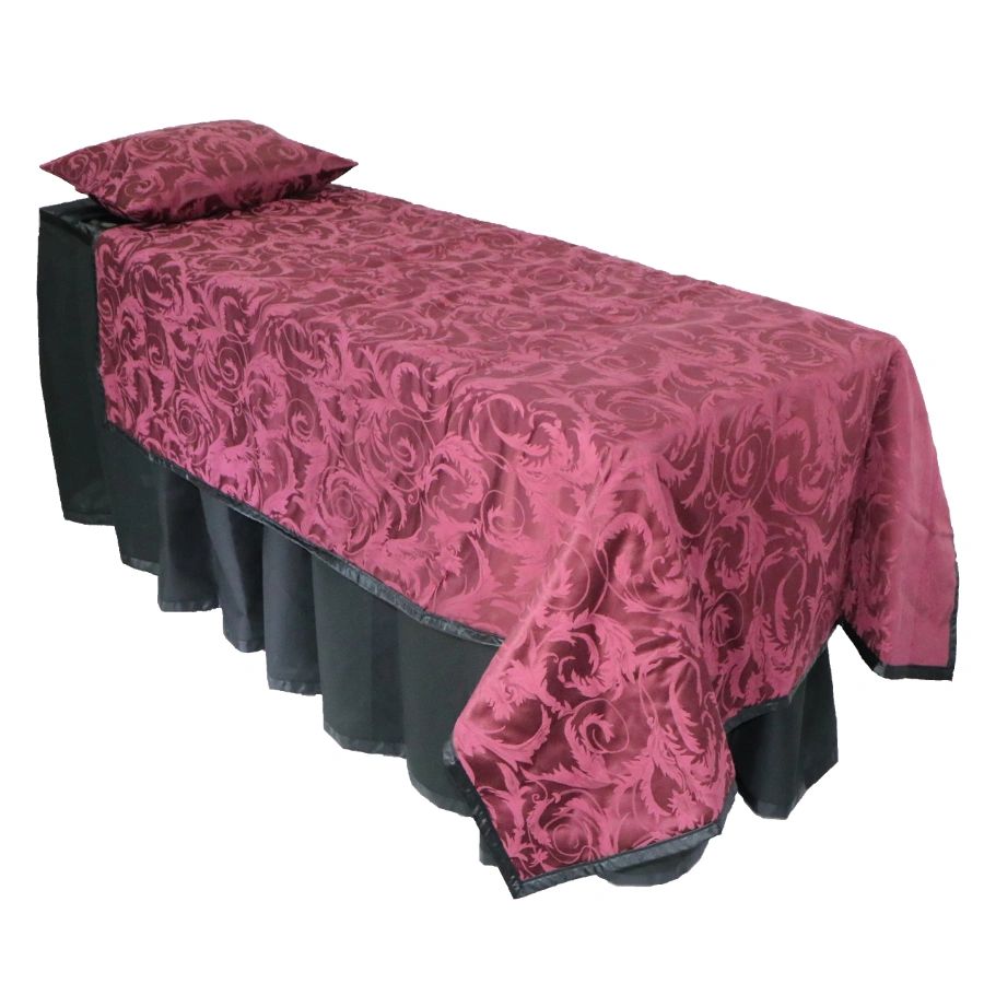 Burgundy Scroll Viewing Set