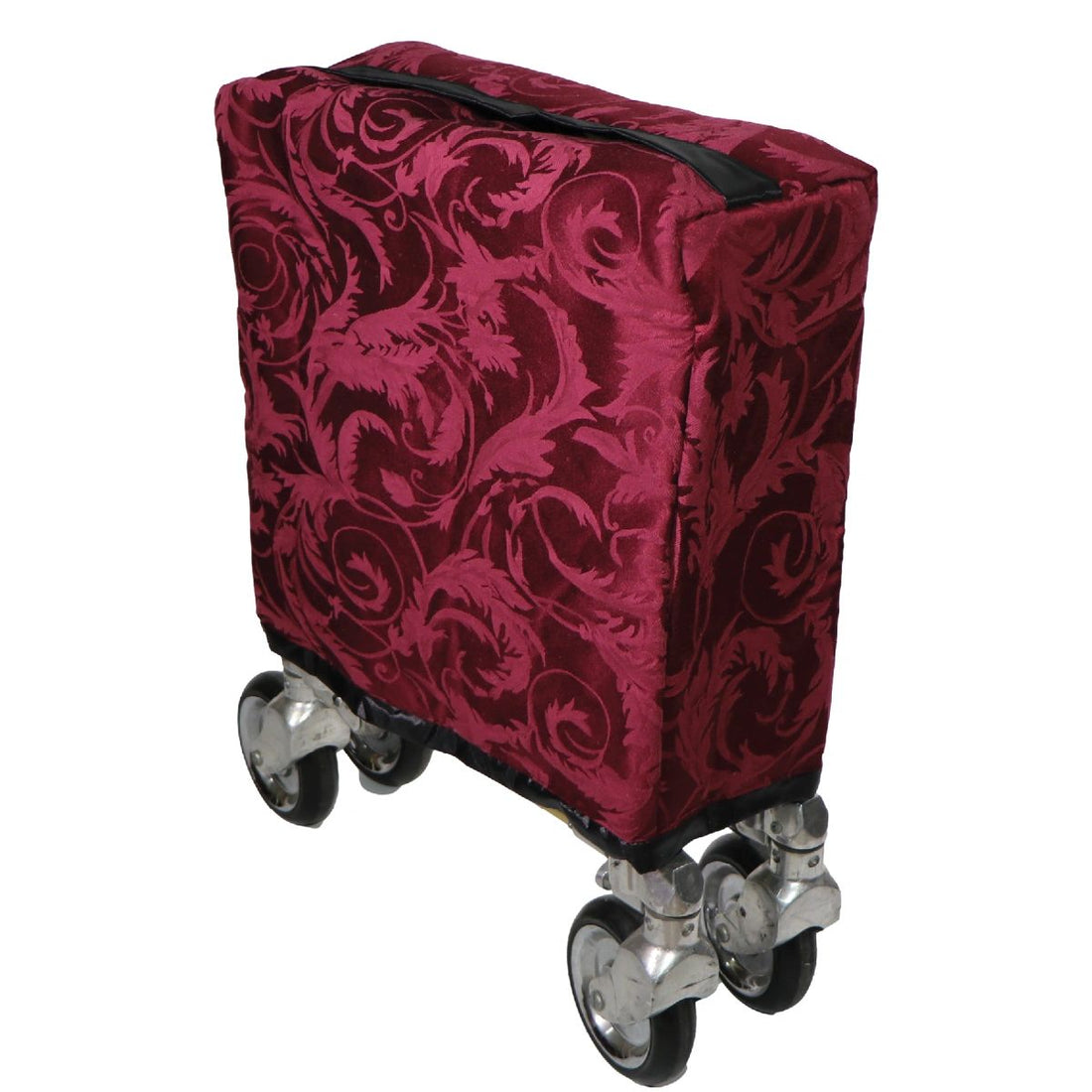 Burgundy Scroll HD Church Truck Cover