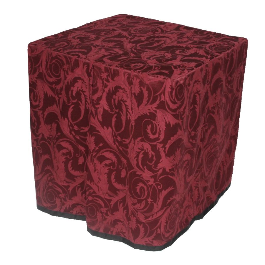 Burgundy Scroll Presentation Table - Standard