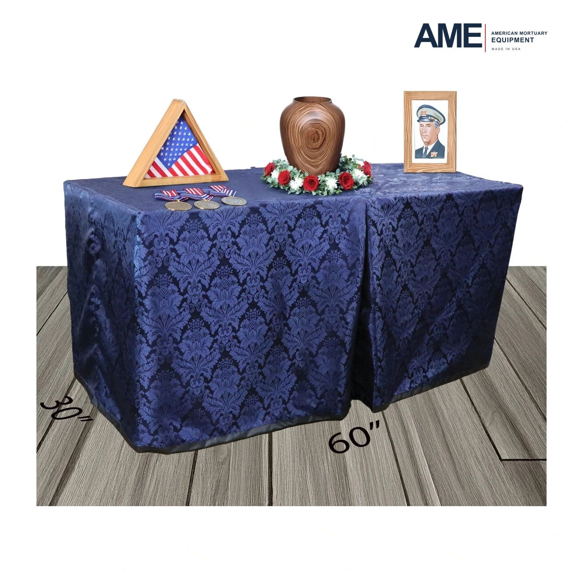 Carlisle Navy Portable Presentation Table – Plus – Carlisle Navy VT Plus Setup