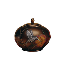 Humming Bird Cold Cast Urn — CCT-004