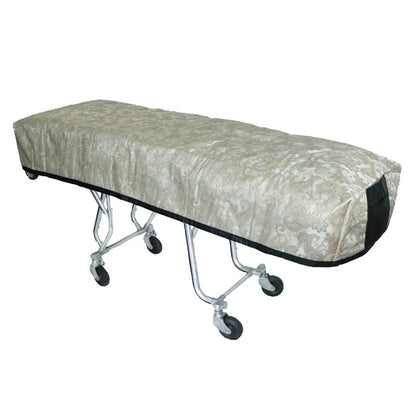 Champagne Floral Cot Cover - Standard, Standard Black Lining