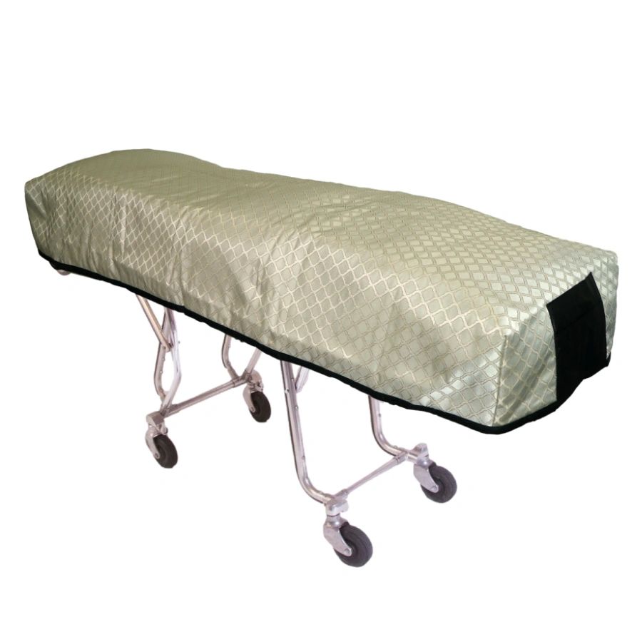 Champagne Lattice Cot Cover