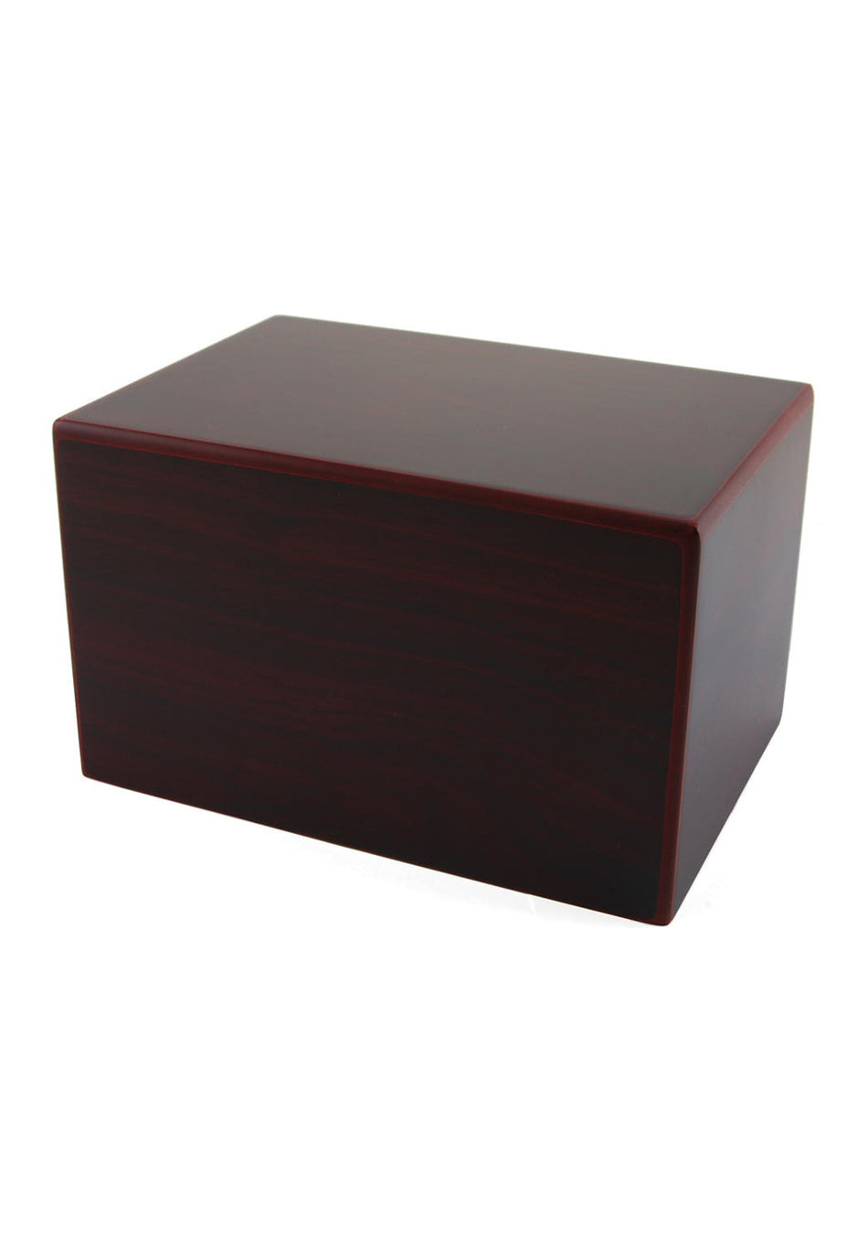 Cherry Woodgrain Box Full Size Cremation Urn