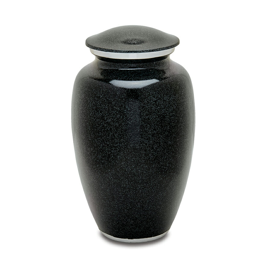Black Granite Classic Urn — ISU-RJ-0089