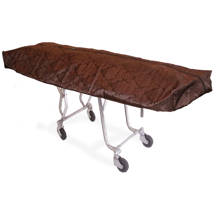 Cocoa Damask Cot Pouch - Standard
