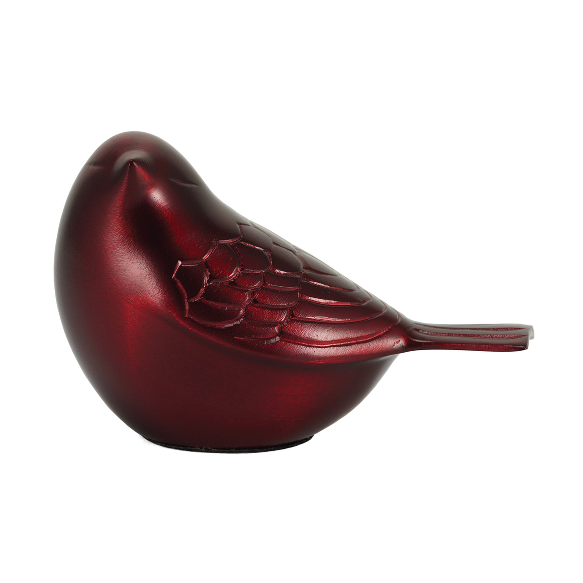 Crimson Songbird Keepsake Urn, Keepsake, 3 x 4.5 x 2.6 in