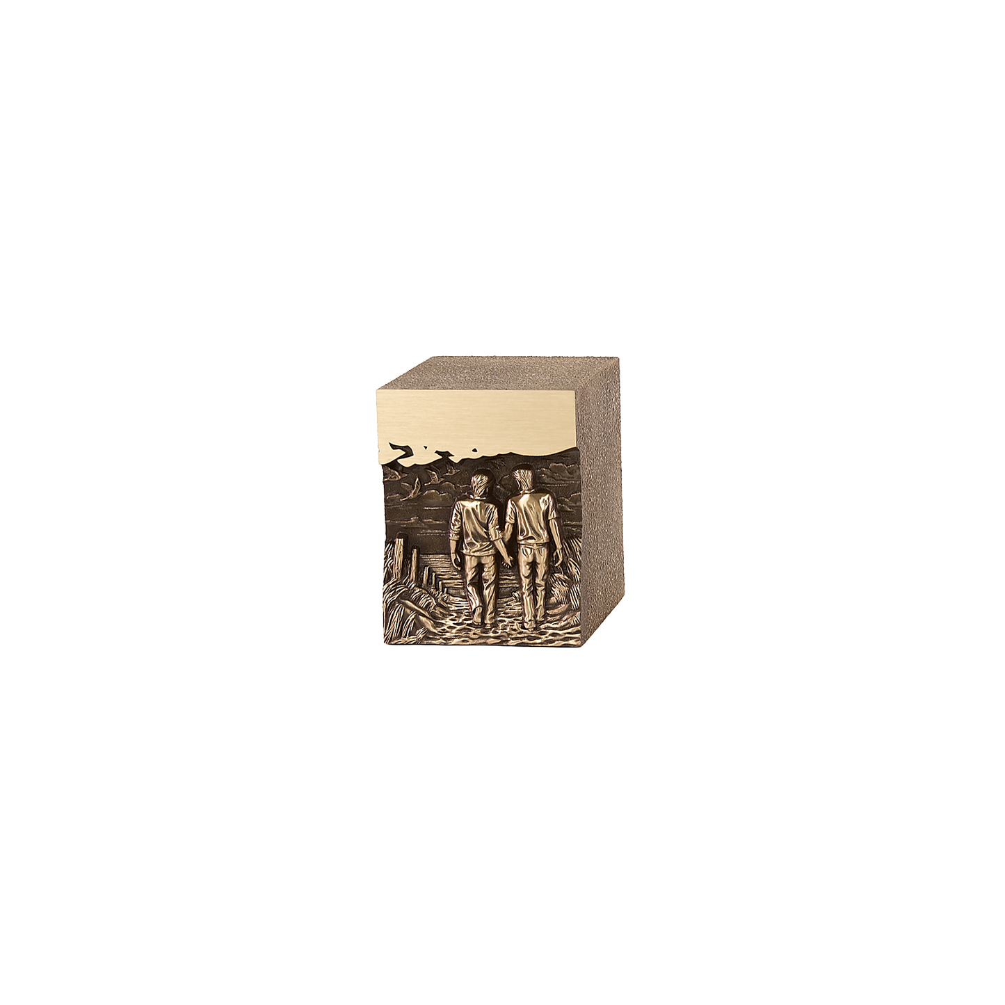 The Couple (Men) Companion Bronze Companion Urn — DBR-004