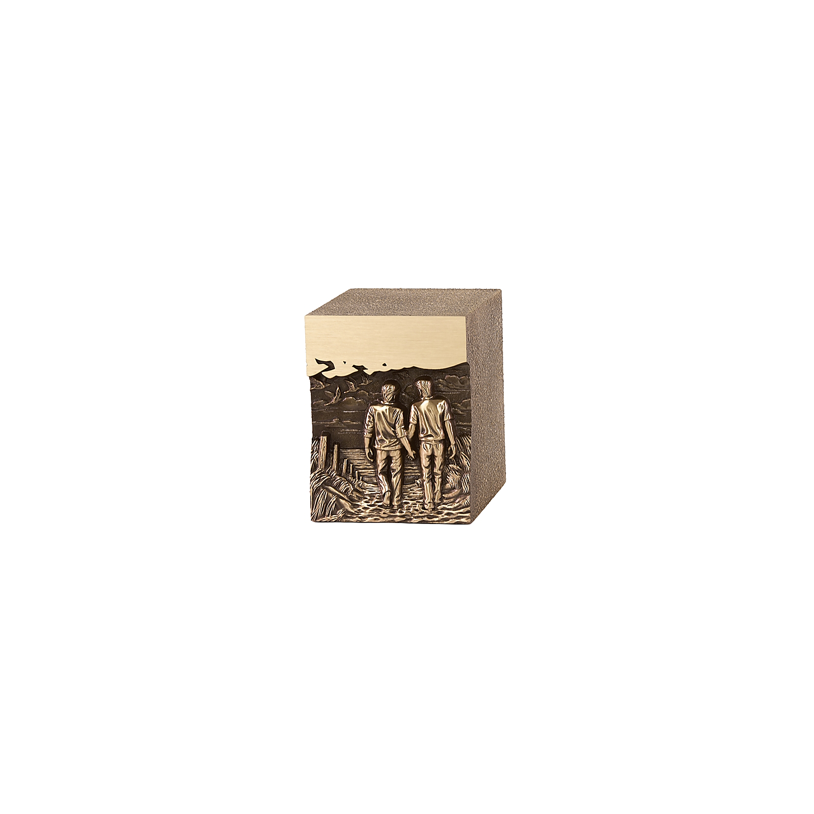 The Couple (Men) Companion Bronze Companion Urn — DBR-004