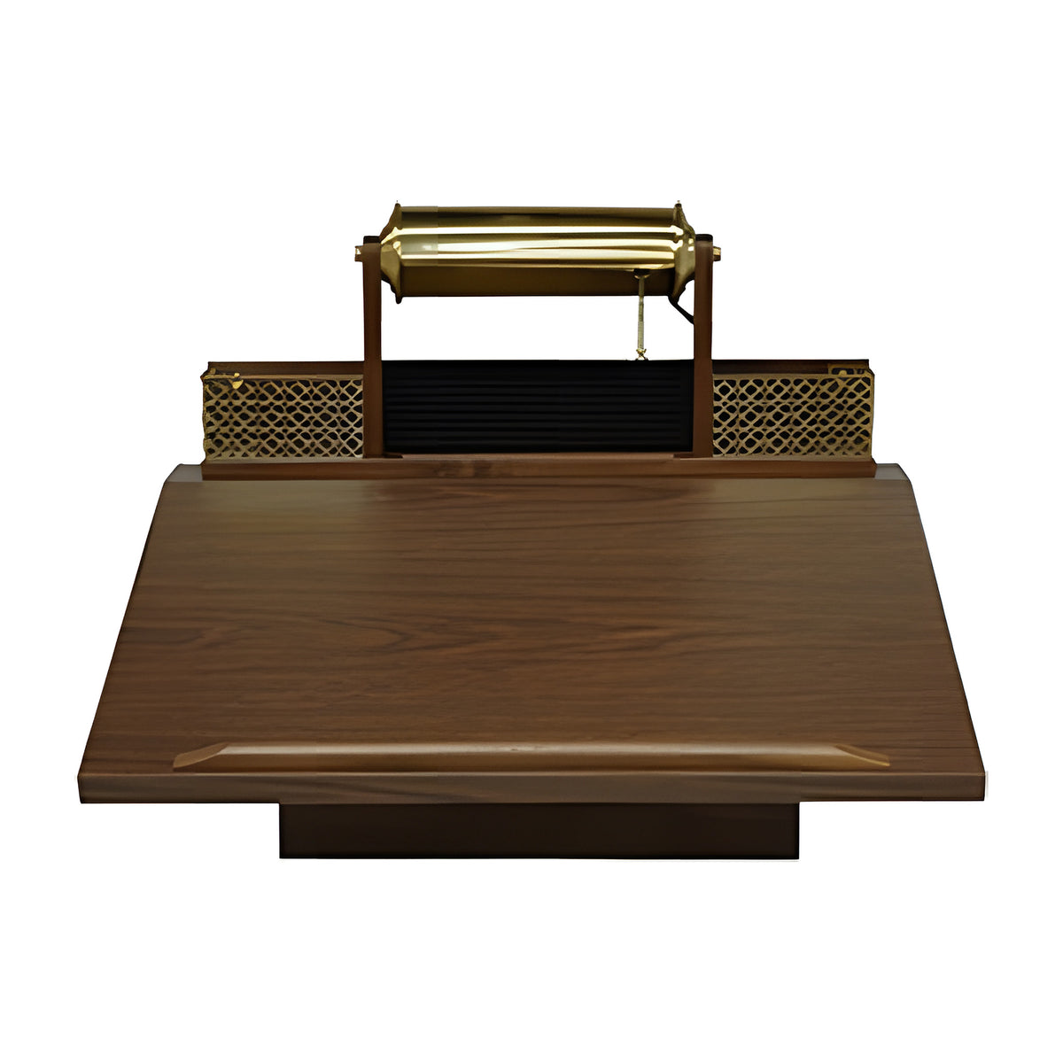 Deluxe Wall Register in wood-grain laminate by American Mortuary Equipment