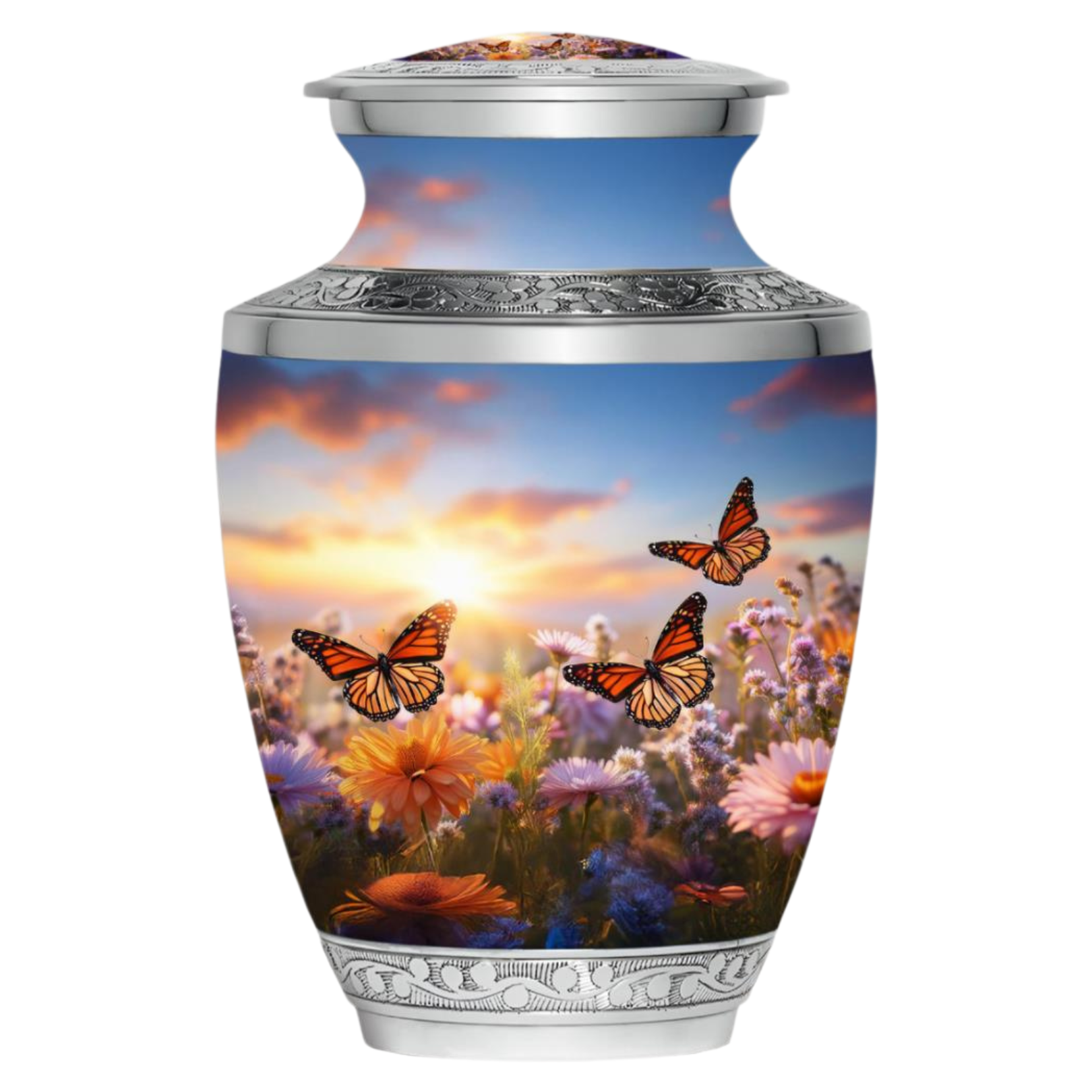 Butterflies Designer Urn — ISU-RJ-0109