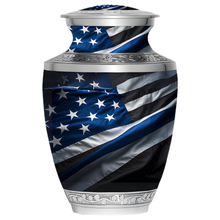 First Responder Police (Blue) Designer Urn — ISU-RJ-0114