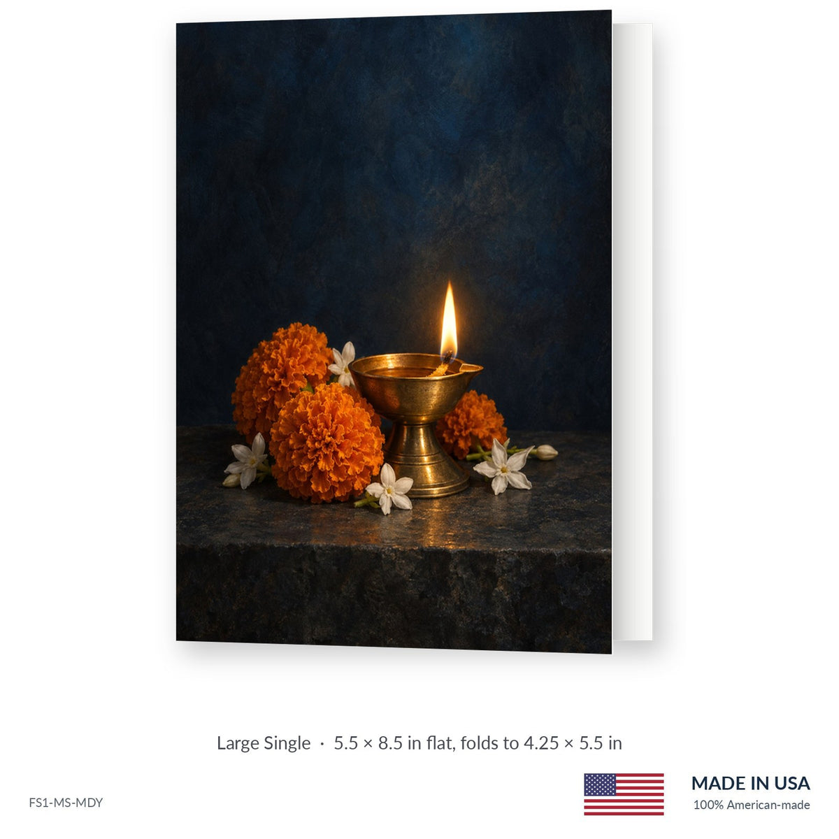 Diya Funeral Service Folders