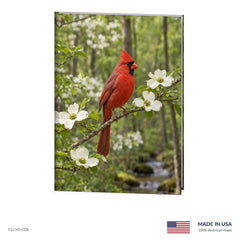 Dogwood Cardinal Funeral Register Book