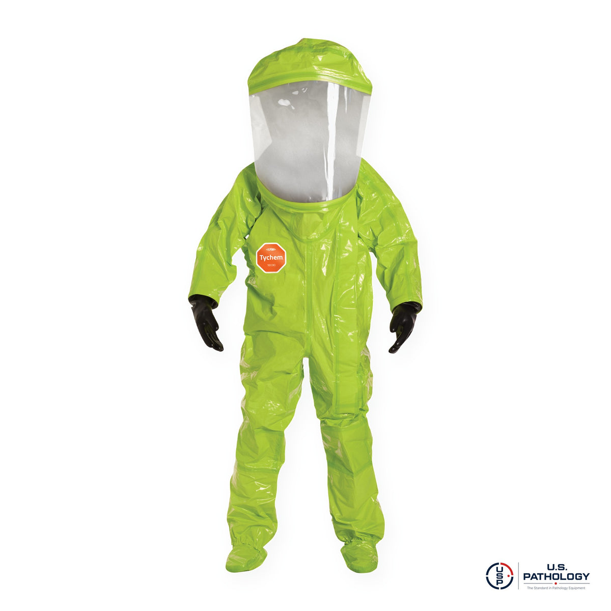 DuPont™ Tychem® 10000 TK554T Encapsulated Level A Suit, Expanded Back – front entry