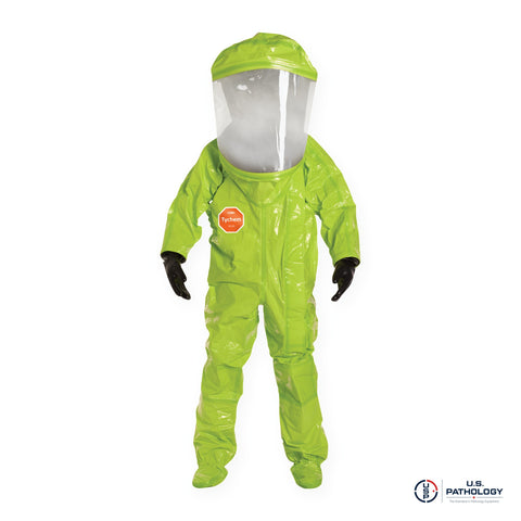 DuPont™ Tychem® 10000 TK612T Level A Suit, Certified to NFPA 1994 Class 2 – front entry