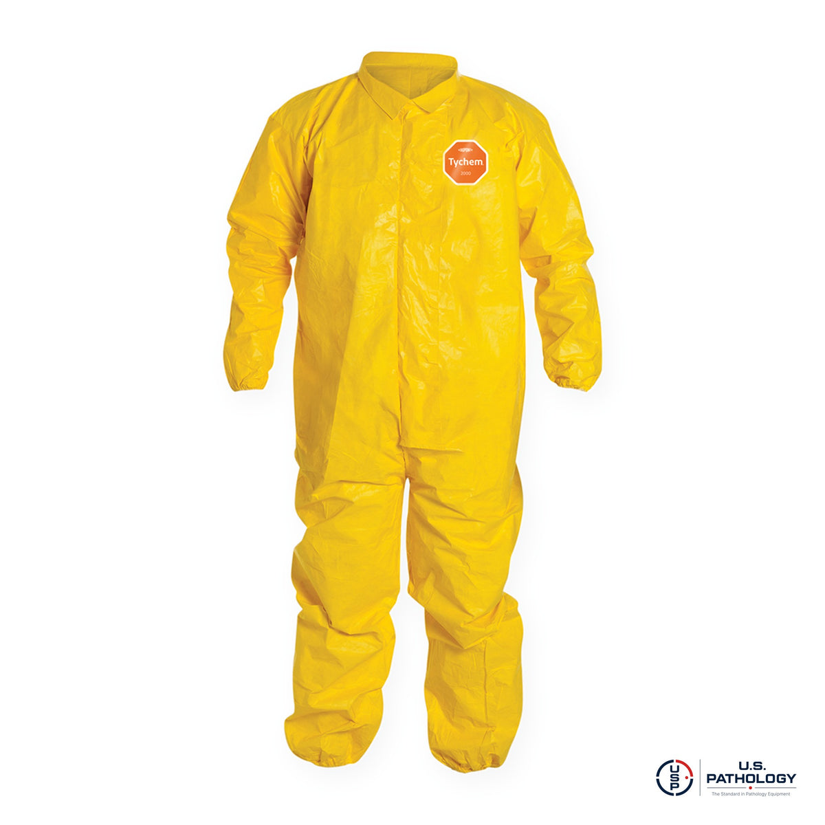 DuPont™ Tychem® 2000 QC125 Coverall, Elastic Wrists & Ankles – serged seams