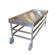 Embalming & Wash Table with Perforated Top – 1038 - PT - American Mortuary Coolers & Equipments