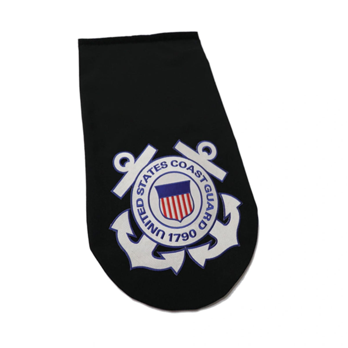 Coast Guard Service Patch - Black