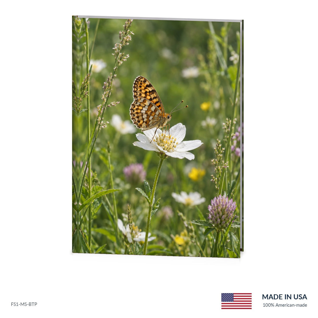 Garden Butterfly Funeral Register Book
