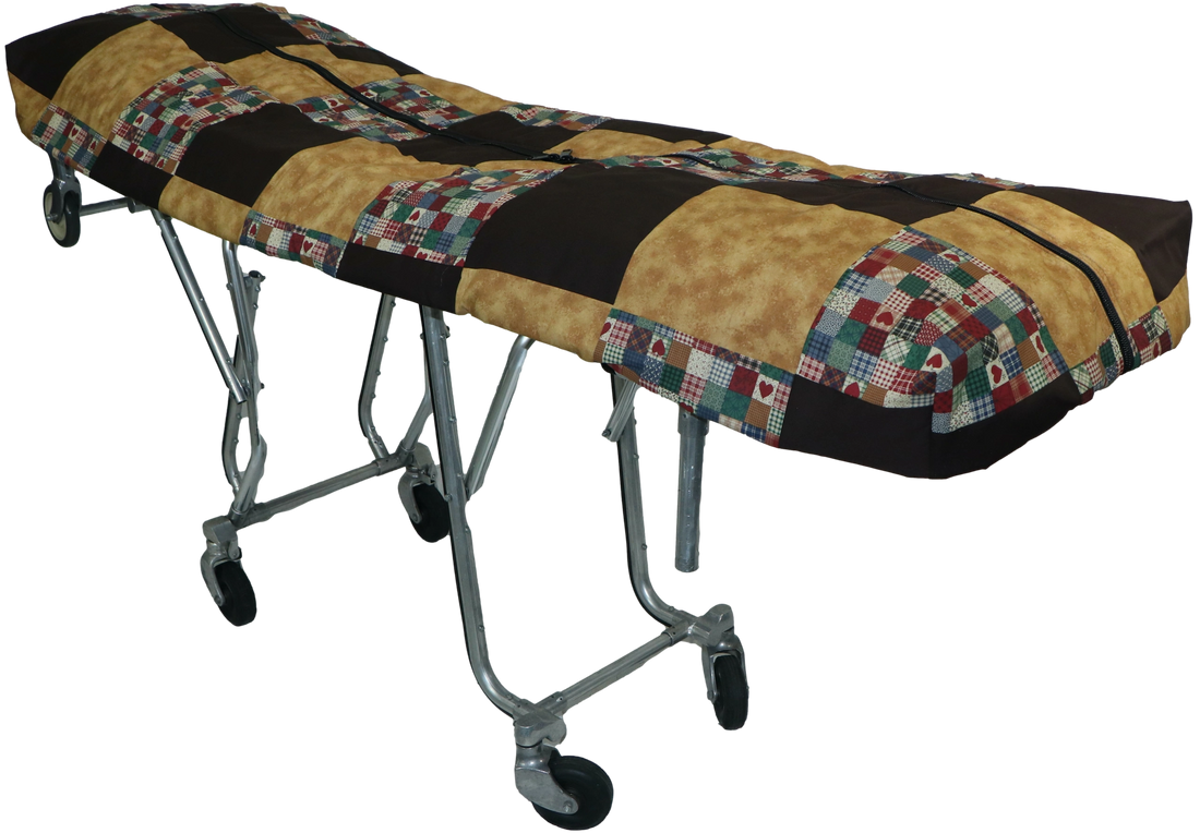 TITAN Gold Black Patchwork Cot Pouch