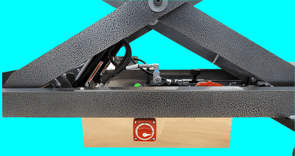 Heavy - Duty Cadaver Transport Lift - American Mortuary Coolers & Equipments