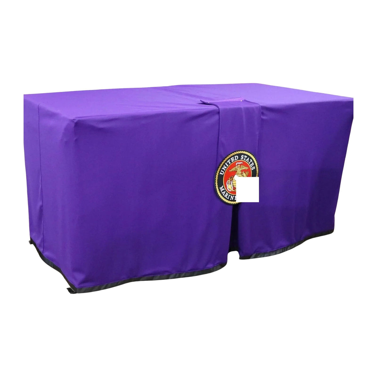 Honoring Service Purple Portable Presentation Table – Plus – product view 1