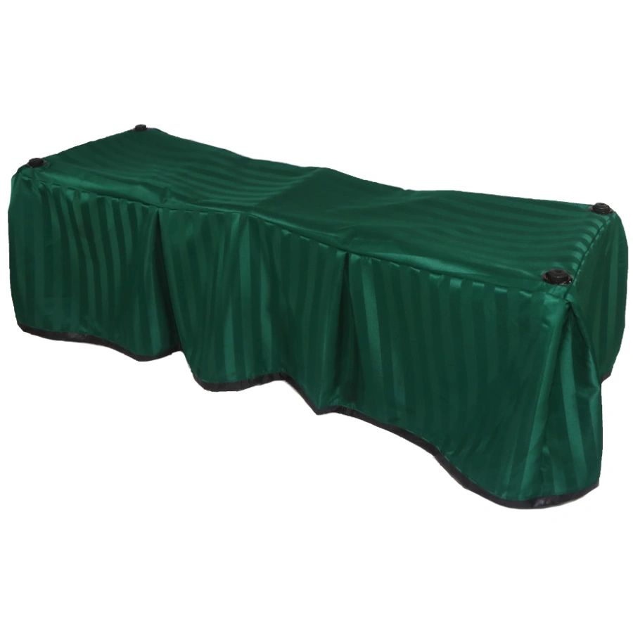 Hunter Satin Stripe Church Truck Drape - Ferno 87 Full-Size – Large Grommets
