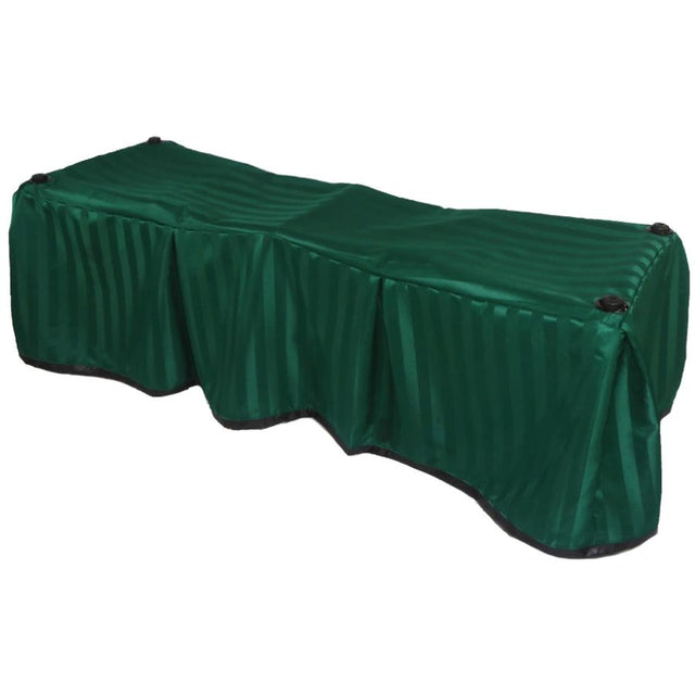 Hunter Satin Stripe Church Truck Drape